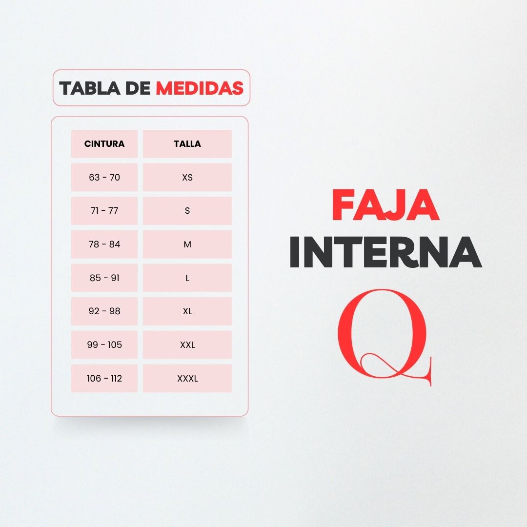 FAJA INTERNA REDUCTORA CF002 (CINTURILLA)