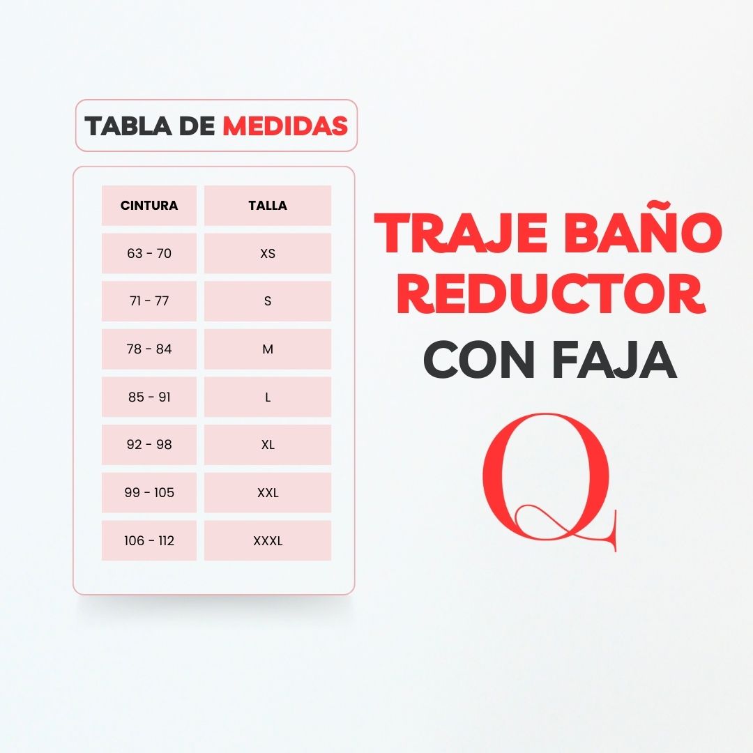 TRAJE DE BAÑO CON FAJA - COLECCION MODA RBTC4302 NEGRO (ENTREGA INMEDIATA)