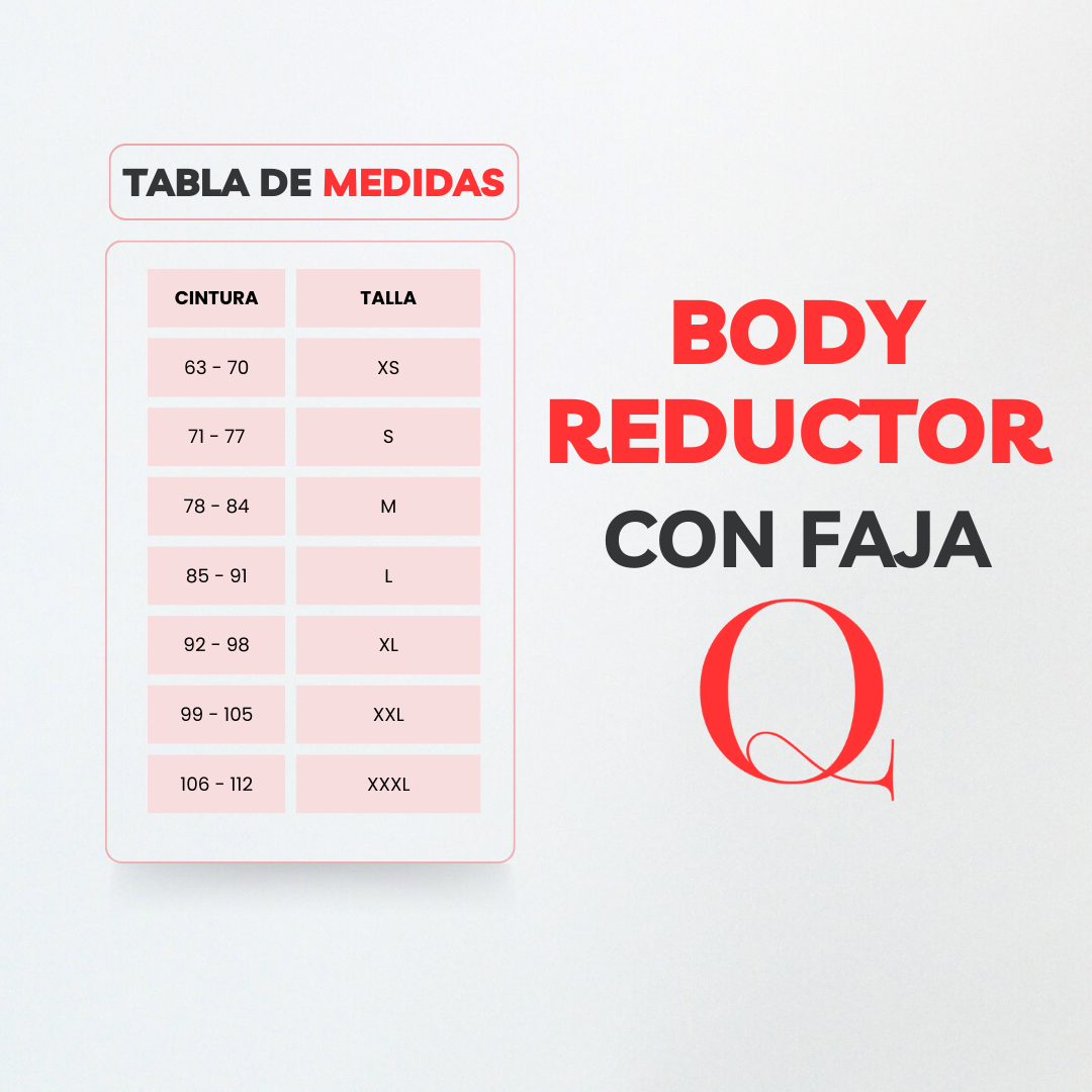 BODY FAJA REDUCTOR MODA 8800 (STOCK FABRICA)