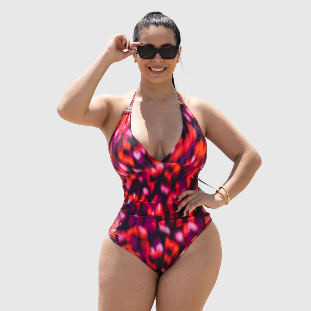 TRAJE DE BAÑO CON FAJA REDUCTOR RBTC9060 SUNRED