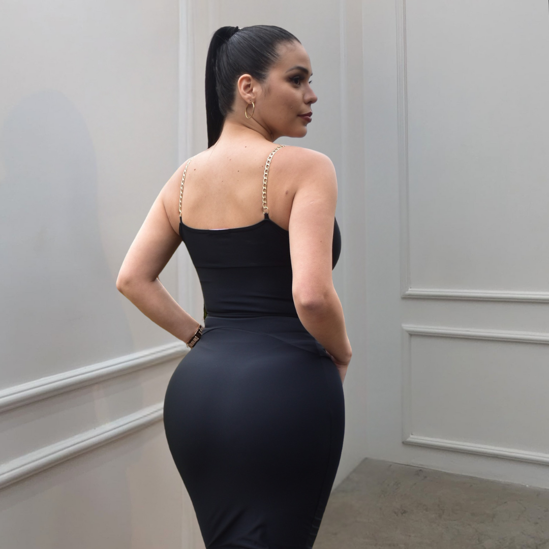 VESTIDO FAJA REDUCTOR V6420L (ENTREGA INMEDIATA)