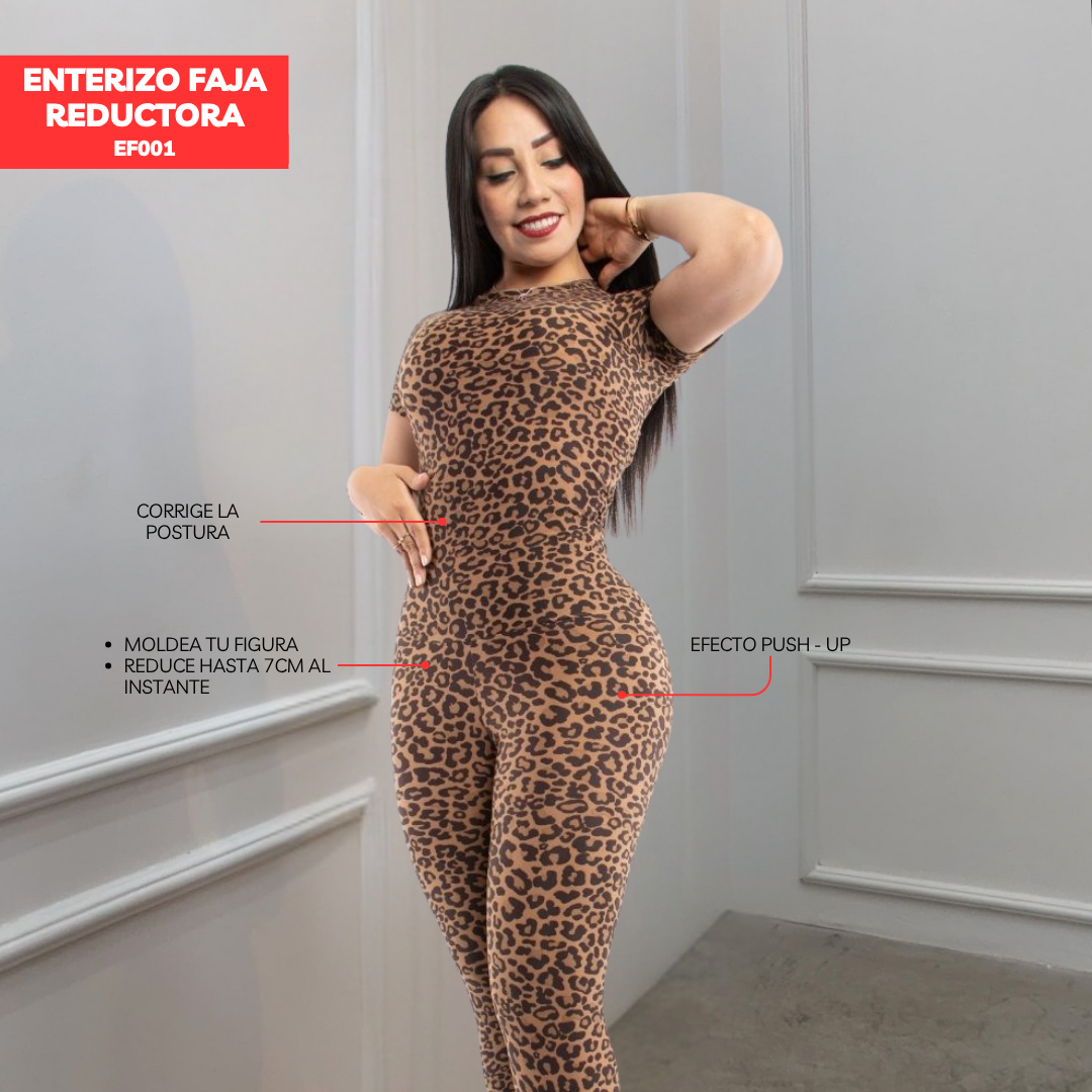 ENTERIZO CON FAJA REDUCTORA EF001 (ENTREGA INMEDIATA)