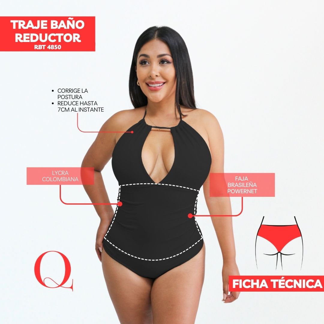 TRAJE DE BAÑO CON FAJA RBT4850 (SINCOPA)
