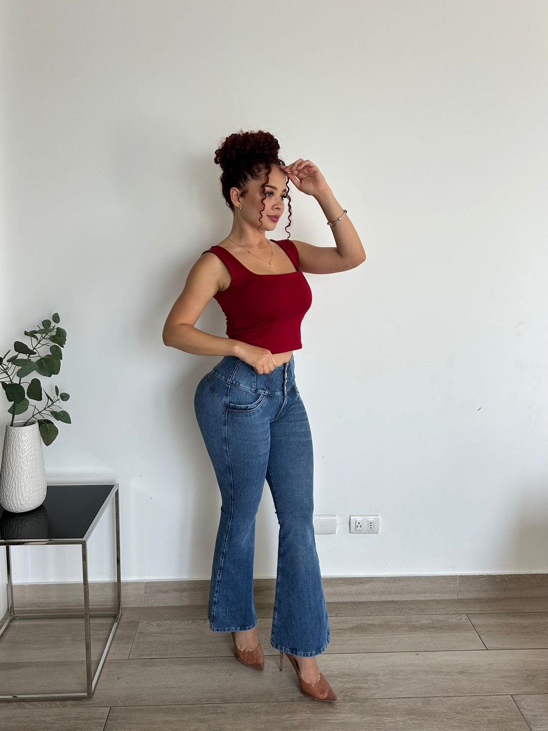 JEANS FAJAS EFECTO LIPO