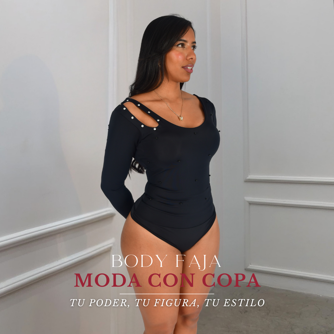 BODY FAJA REDUCTOR COLOMBIANO - BODYS MODA CON COPA