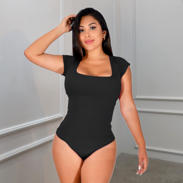 BODY FAJA REDUCTOR - MANGA CORTA 8010B (STOCK FABRICA)