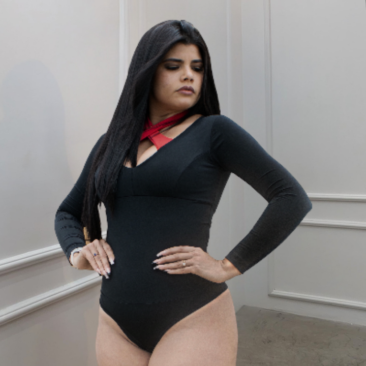 BODY FAJA REDUCTOR - MANGA LARGA 4300B (ENTREGA INMEDIATA)