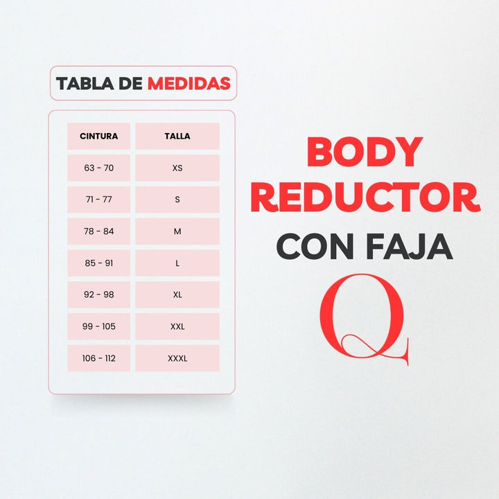 BODY FAJA REDUCTOR - MANGA CERO BASIC 8700 (ENTREGA INMEDIATA)