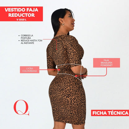 VESTIDO FAJA REDUCTOR V1010L