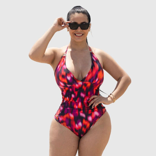 TRAJE DE BAÑO CON FAJA REDUCTOR RBTC9060 SUNRED