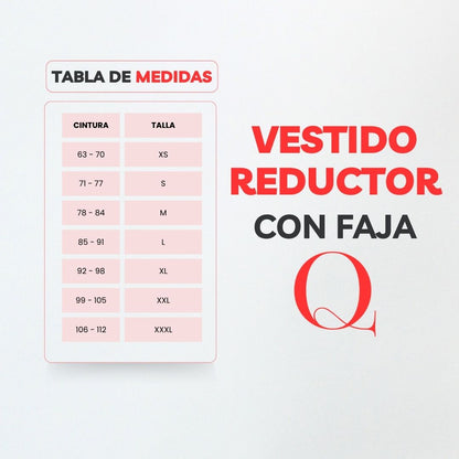 VESTIDO FAJA REDUCTOR V1010L