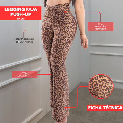 LEGGINS CON FAJA REDUCTOR LP140 (STOCK FABRICA)