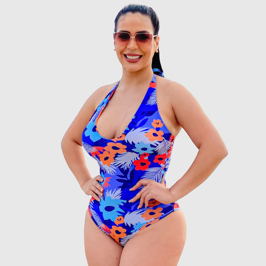 TRAJE DE BAÑO CON FAJA RBTC9050SB FLORIS