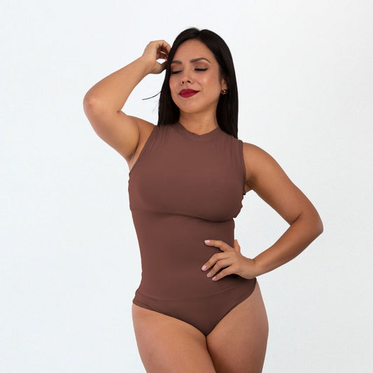 BODY FAJA REDUCTOR 9380 ALGODÓN CAFÈ