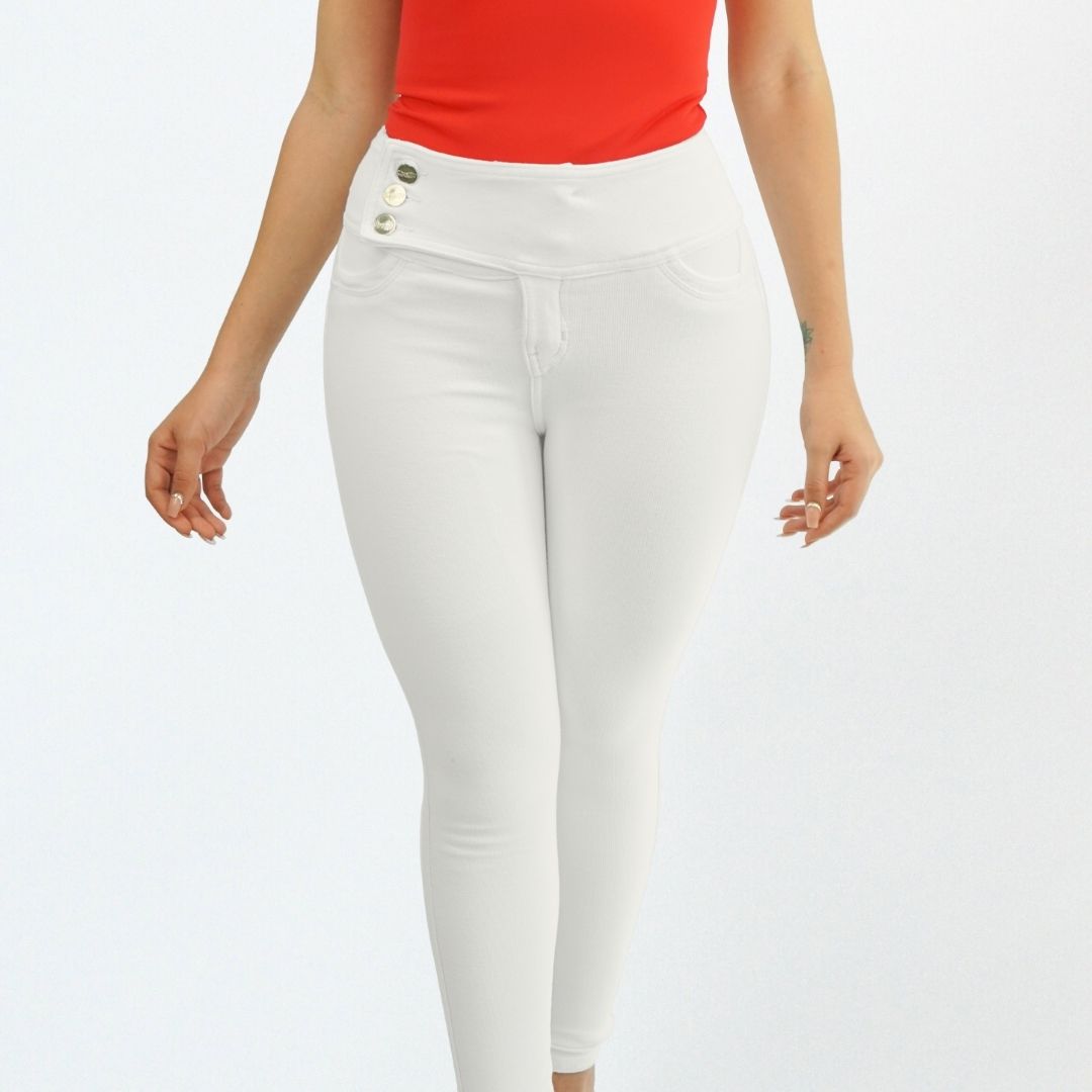 JEANS CON FAJA LEVANTA GLÚTEOS 350F