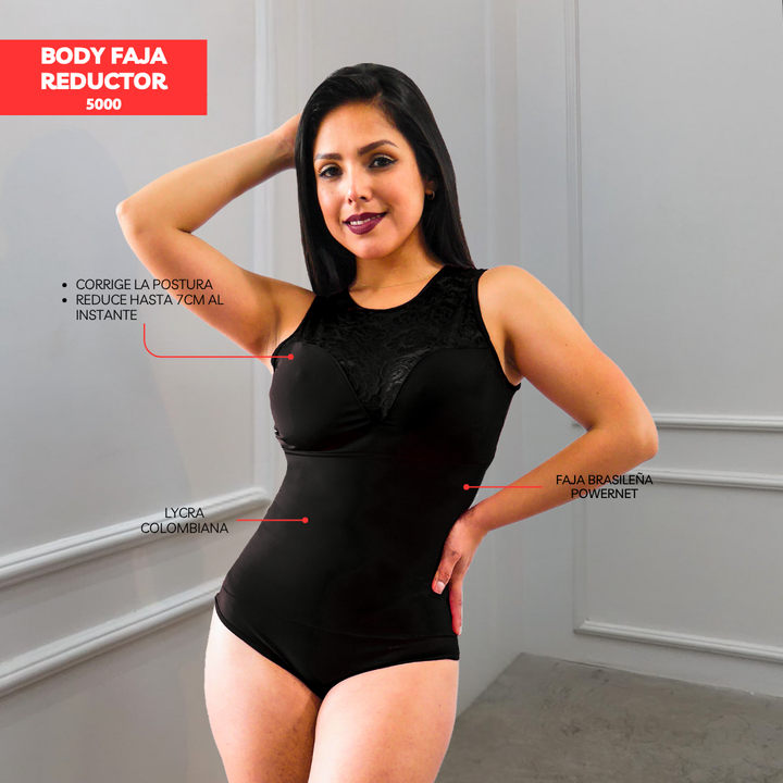BODY FAJA REDUCTOR - MANGA CERO BASIC 5000 (ENTREGA INMEDIATA)