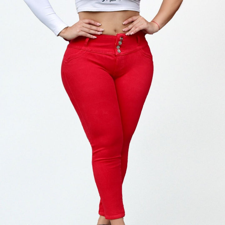 JEANS CON FAJA LEVANTA GLÚTEOS 590F (ENTREGA INMEDIATA)