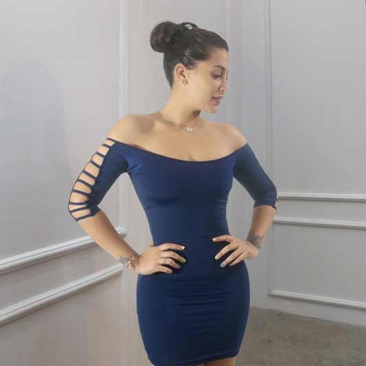 VESTIDO FAJA REDUCTOR V8950 (ENTREGA INMEDIATA)