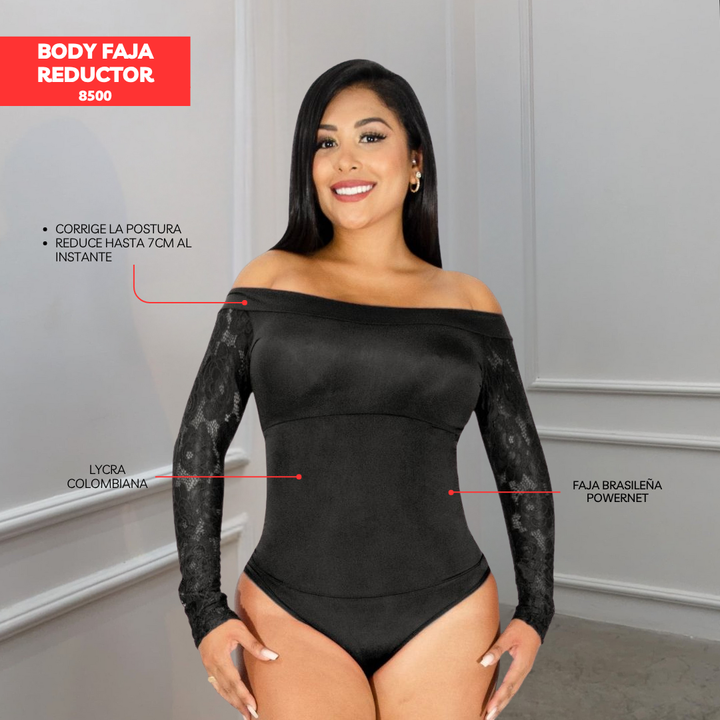 BODY FAJA REDUCTOR MODA 8500 (ENTREGA INMEDIATA)