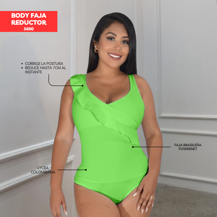 BODY FAJA REDUCTOR MODA 5600 (ENTREGA INMEDIATA)