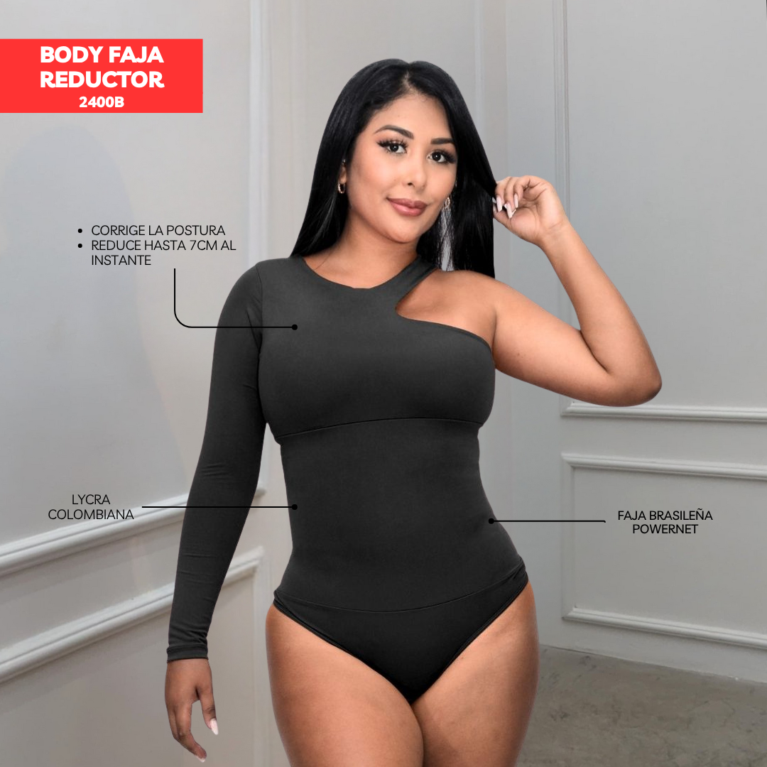 BODY FAJA REDUCTOR - MANGA LARGA 2400B (ENTREGA INMEDIATA)
