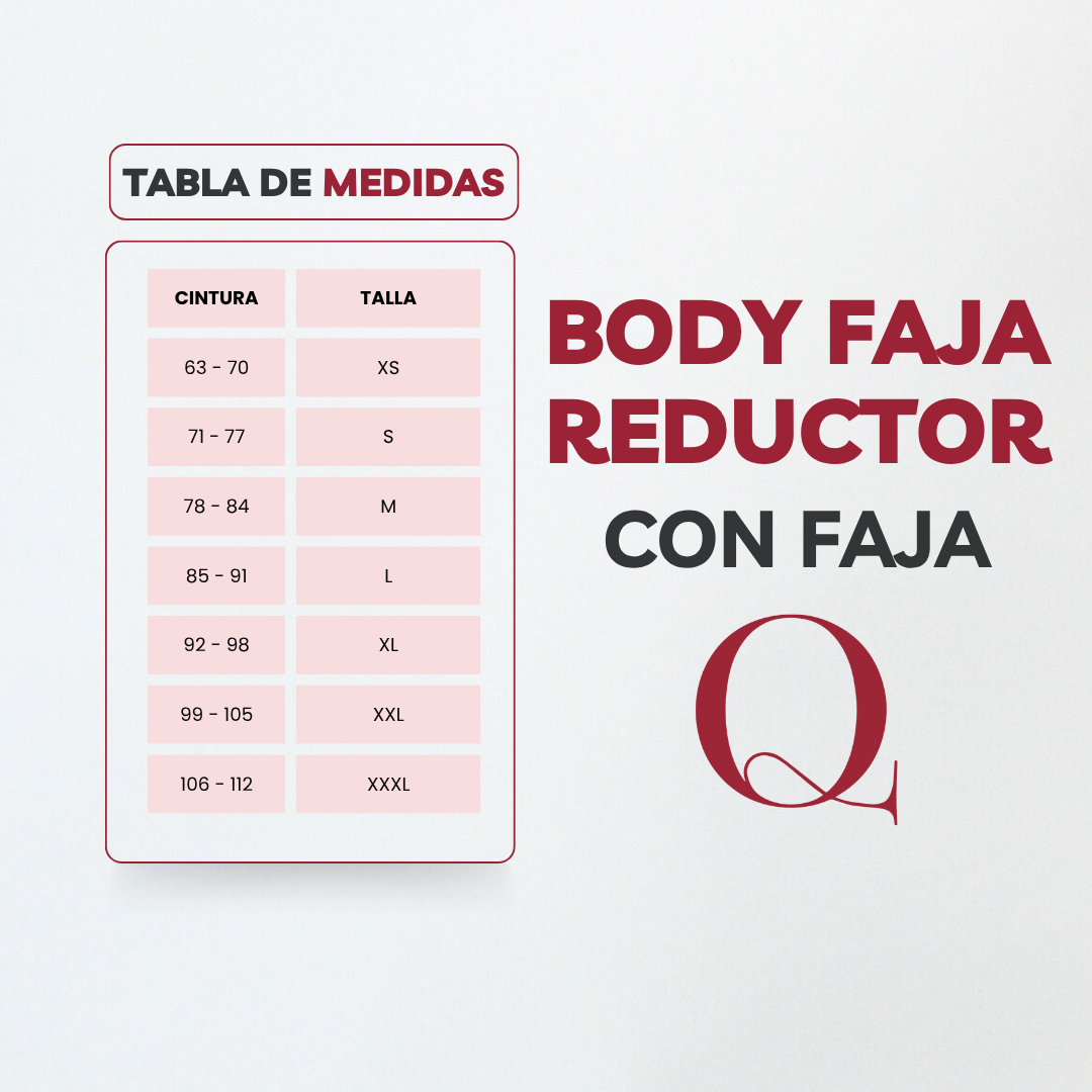 BODY FAJA REDUCTOR MODA 2300 (ENTREGA INMEDIATA)