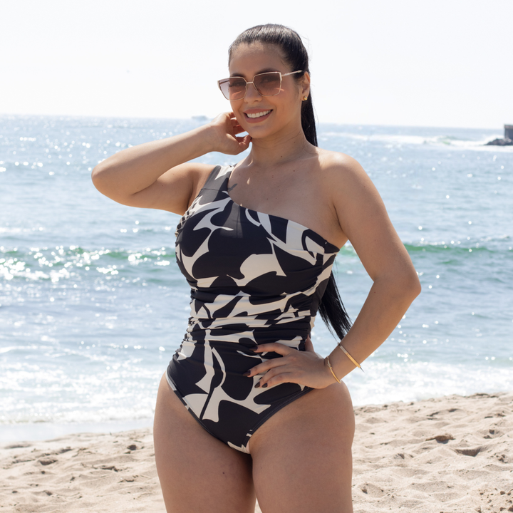 TRAJE DE BAÑO CON FAJA- EXCLUSIVE RBTC2511 XBLACK (ENTREGA INMEDIATA)