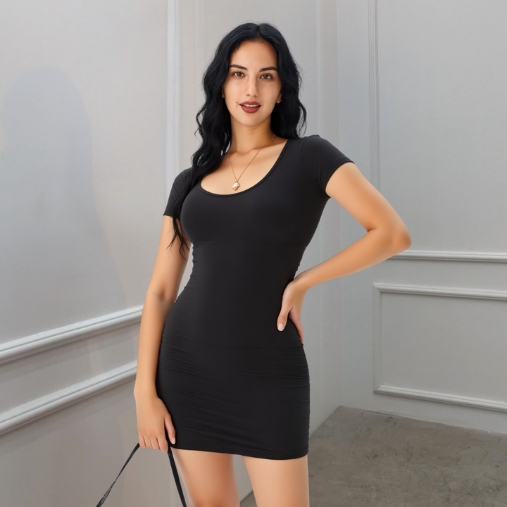 VESTIDO FAJA REDUCTOR V7800 (ENTREGA INMEDIATA)
