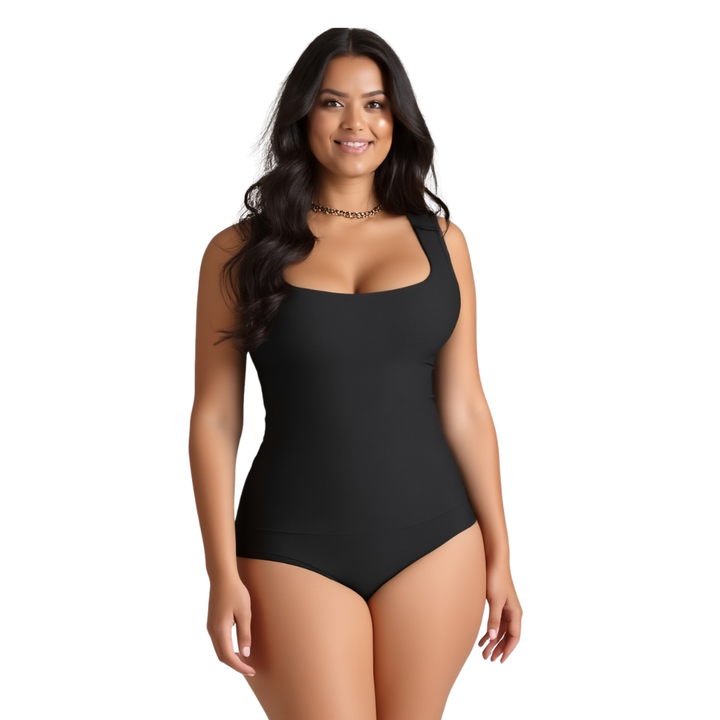 BODY FAJA REDUCTOR 8011 ALGODÓN BLACK (ENTREGA INMEDIATA)