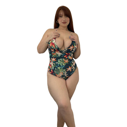TRAJE DE BAÑO CON FAJA RBTC 9060 TROPICHAWAI